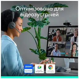 Веб-камера Logitech Brio 4K Ultra HD for Business Graphite (960-001746) - мініатюра 11