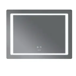 Дзеркало Mixxus Style MR13-90x70-Reverse (LED Touch, антизапотівання, димер, регулювання яскравості) MI6667 - мініатюра 2