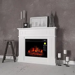 Камінокомплект ArtiFlame LAURITZ AF23S БІЛИЙ Б'ЯНКО (зі звуком) - мініатюра 2