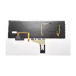 Клавіатура ноутбука HP Omen 17-AN Series чорна з підсв. UA (A46187) - мініатюра 2