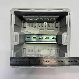 Бокс пластиковий СКІМ на 06 модулів вбудований IP40 білий прозора дверка ( С11902019 ) - мініатюра 9