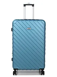 Валіза велика L ABS-пластик Madisson Snowball 03403 78х52х32см 103+17л Блакитний