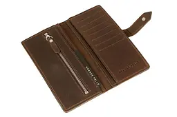 Чоловіче шкіряне портмоне GRANDE PELLE 18х9 см acs0029370 - мініатюра 2