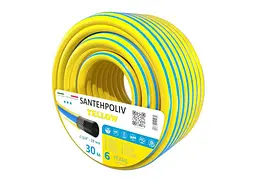 Шланг для поливу SANTEHPOLIV 3/4 30м YELLOW (бухта) ПВХ
