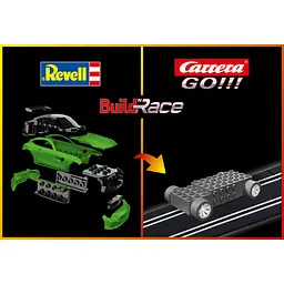 Збірна модель Revell Mercedes-AMG GT R Green Car рівень 1 масштаб 1:43, 10 деталей (RVL-23153) - мініатюра 7