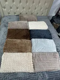 Простирадло кольору Світлий тауп м'яке універсальне простирадло 200 x 230 м для ліжка - мініатюра 3