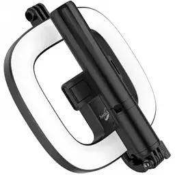 Трипод монопод Hoco LV03 Plus Showfull fill light live broadcast holder 0.95 m LED з кільцевим освітленням - мініатюра 5