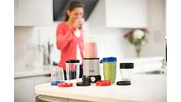 Блендер стаціонарний Nutri Boost 700Вт, чаша-700мл, чопер 300мл, чорно-сріблястий Russell Hobbs kuh0015526 - мініатюра 9