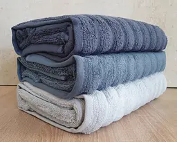 Набір турецьких махрових рушників Cestepe MicroCotton Premium 3 штуки 70x140 Ezgi 7 щільність 600 г/м2