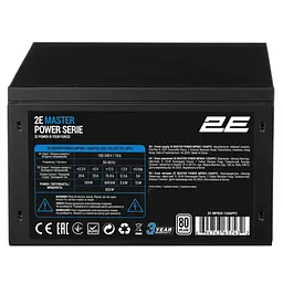 Блок живлення 2E Master Power 850W 80+ White (2E-MP850-120APFC) - мініатюра 3