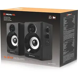 Акустична система Real-EL 2.0 S-217 Black (EL121200013) - мініатюра 9