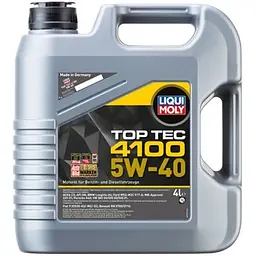 Моторна олива Liqui Moly Top Tec 4100 SAE 5W-40 4л. (2195)