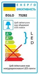 Світильник настінно-стельовий VOLTAGO 1 Eglo 75292 - мініатюра 3