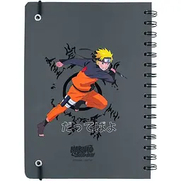 Блокнот Kite Naruto A5 у клітинку 80 аркушів (NR24-190) - мініатюра 3