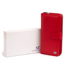 Жіночий шкіряний гаманець ST Leather 19х9,5х2,5 см acs0016017 - мініатюра 7