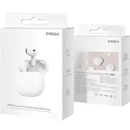 Навушники бездротові MiiiW Conch True Wireless Earphone W200 (MWTW04) білі - мініатюра 5