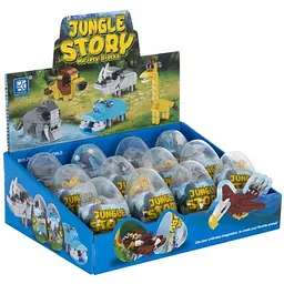 Конструктор Mindbox JUNGLE STORY в яйце в асорт (K31A) - мініатюра 2