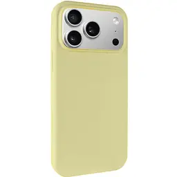 Чохол Silk Full Protective (AA) NO LOGO для Apple iPhone 17 Pro Max / 18 Pro Max (6.9") Жовтий / Mellow Yellow