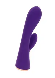 Вібратор-кролик ToyJoy Iris, 17.5 см (фіолетовий) - мініатюра 6
