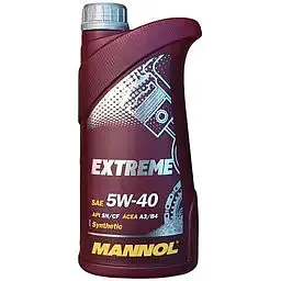 Автомобільна моторна олива MANNOL Extreme 5w-40 1л - мініатюра 2