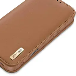 Чохол-книжка Dux Ducis Hivo для Apple iPhone 17 Pro Max (6.9) Brown - мініатюра 2