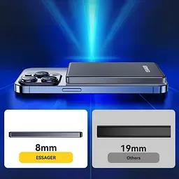 Універсальна мобільна батарея Essager Cross-Border 5000mAh 20W Magsafe/PD/QC3.0 Сірий (EDY5K-YJ0A-Z) - мініатюра 9