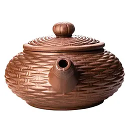 Иссинский чайник Ротанг, 550 мл - Черный - мініатюра 5