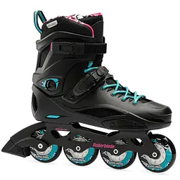 Жіночі ролики Rollerblade RB Cruiser Women 2023 250 Чорний-Бірюзовий