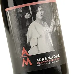 Вино Auramadre Primitivo Puglia Biologico IGT, червоне, сухе, 0,75 л - мініатюра 5