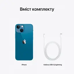 Смартфон iPhone 13 mini 128GB Model A2628 Grade C Seller Refurbished Blue - мініатюра 6