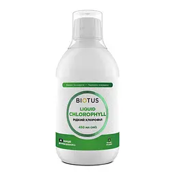 Хлорофилл жидкий, Chlorophyll Liquid, природный, 450 мл Biotus vit0003179