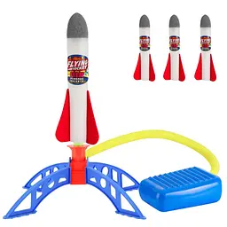Іграшковий набір UFT Air Rocket з пневмопусковою установкою з підсвіткою/ракети 3 шт.