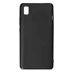 Чехол-накладка для смартфона ZTE Blade L210 противоударный, силиконовый, термополиуретановый (ТПУ), с защитой камеры и корпуса, черный, защита всего корпуса, ArmorStandart (ARM57415)