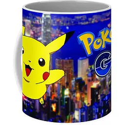 Кухоль GeekLand Покемон Го Pokemon Go промо PG.01.08 330 мл білий - мініатюра 2