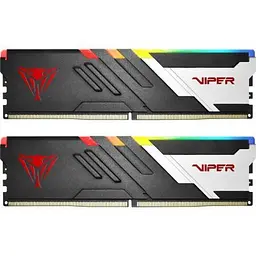 Модуль пам'яті для комп'ютера DDR5 32GB (2x16GB) 7000 MHz Viper Venom RGB Patriot (PVVR532G700C32K)