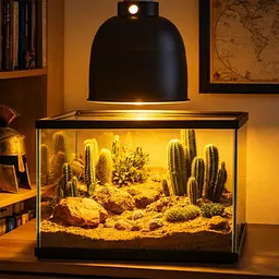 Світильник глибокий рефлекторний Terrario LUNOONE 2.0 E27 100W для локального обігріву тераріумів - мініатюра 8