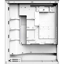 Корпус для ПК NZXT H7 Flow All White (CM-H72FW-01) - мініатюра 4