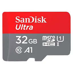 Карта пам'яті SanDisk 32GB microSD class 10 UHS-I Ultra (SDSQUA4-032G-GN6MA) - мініатюра 2