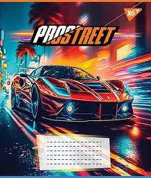 Набір зошитів Yes Prostreet А5 в клітинку 60 аркушів 10 шт. (767146) - мініатюра 3