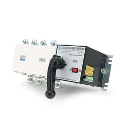 Автомат введення резерву (АВР) Chint GCQ4P200A чотириполюсний, 220V/250A, KA: 6
