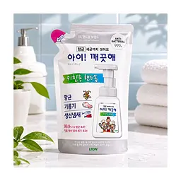 Рідке мило Lion Ai Kekute Kitchen Hand Soap дой-пак 200 мл (8806325615767) - мініатюра 2