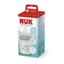 Пляшка Nuk Perfect Match S 150 мл мавпа (3954201) - мініатюра 4
