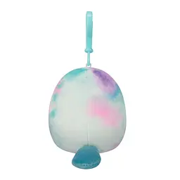 М'яка іграшка Squishmallows Трицератопс на кліпсі 9 см (SQCP00216) - мініатюра 4