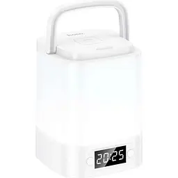 Нічний світильник Hoco HX15 Smart Clock Night Light White [159418]