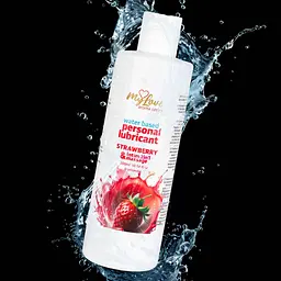 Лубрикант-массажный гель MyLove Aroma Series клубника 300 мл - миниатюра 4