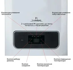 Котел газовий Thermo Alliance Ewa 24 кВт, двоконтурний, конденсаційний, навісний, з двома теплообмінниками 15311014000002 - мініатюра 5
