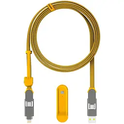 Кабель Rolling Square inCharge XL 3 м жовтий (XLL03R)