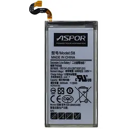 Акумулятор Aspor EB-BG950ABE для Samsung S8/G950