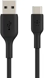 Кабель Belkin USB-A > USB-C заряджання/синхронізації 1м, 15Вт, Type-C, PVC, чорний teh0013708 - мініатюра 2