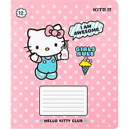 Набір зошитів Kite Hello Kitty А5 в лінійку 12 аркушів 25 шт. (HK22-234) - мініатюра 3
